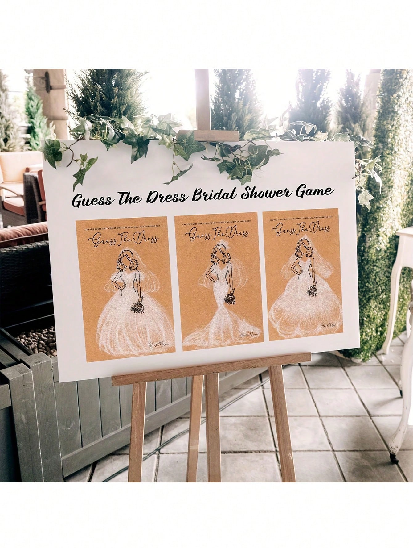 20/40pcs 드레스 추측 신부 샤워 게임 세트 DI - Party Games Bridal Shower 리뷰 및 가격