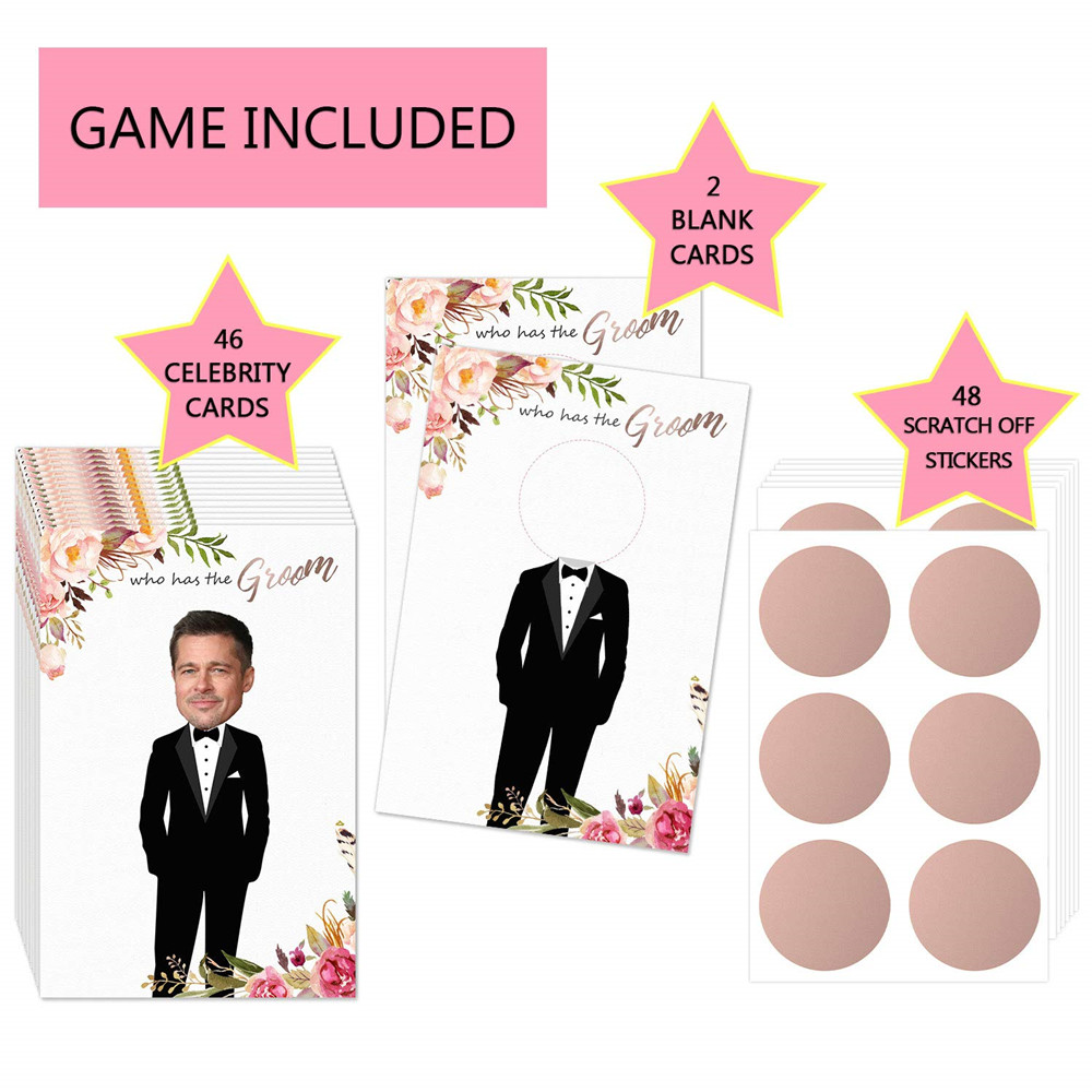 브라이덜 샤워 게임 - 신랑이 있는 사람이 있는지 확인 - Party Games Bridal Shower 리뷰 및 가격