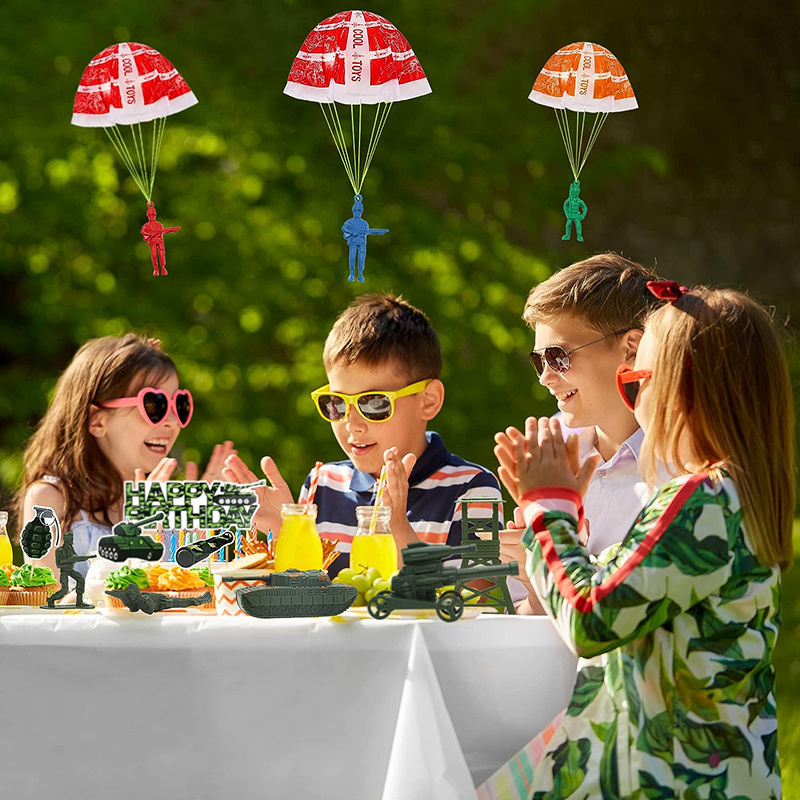 어린이용 낙하산 장난감, 육군 남자 액션 피규어, 손  - Party Games Ideas For Kids 리뷰 및 가격
