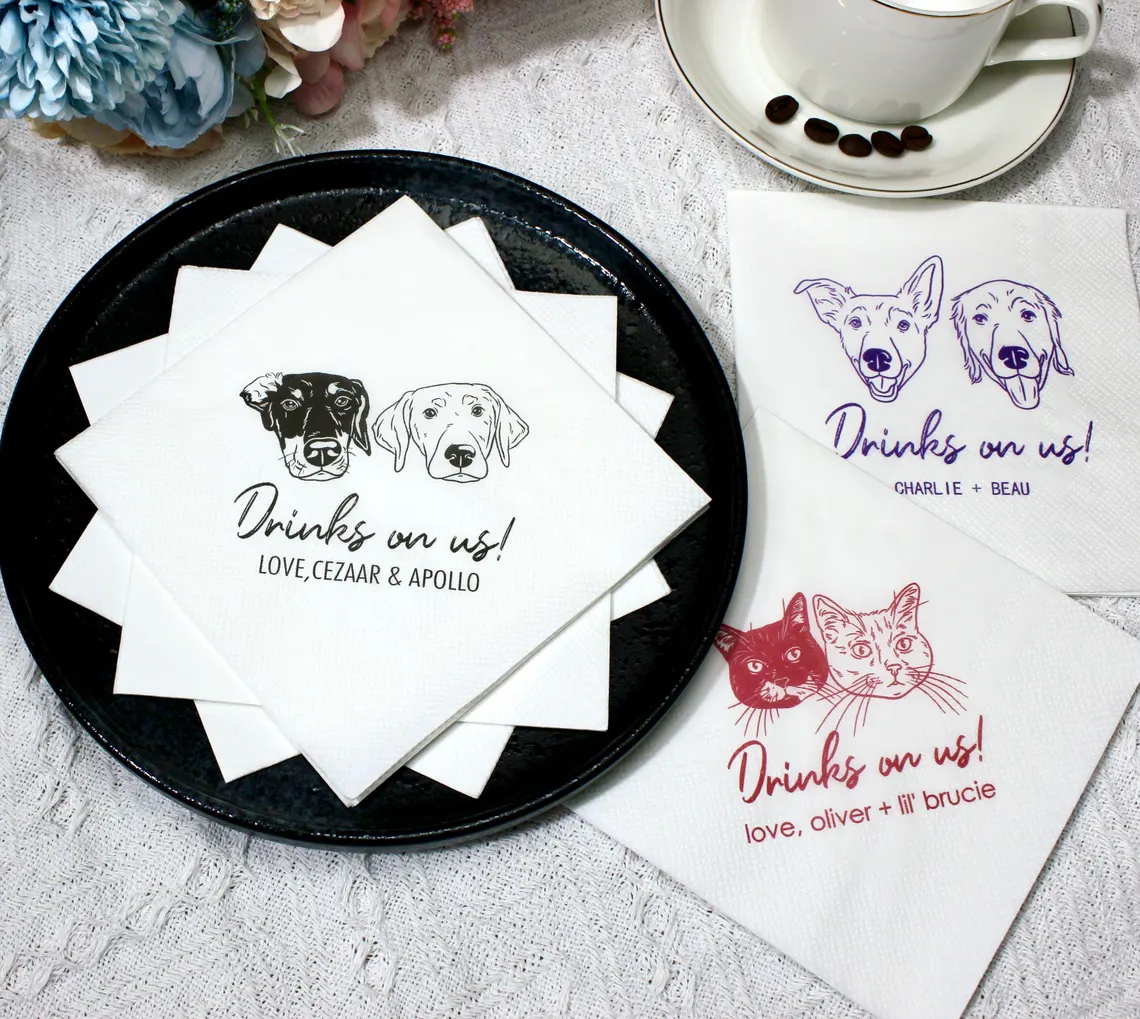 맞춤 인쇄 파티 게임 테이블 냅킨 (생일, 결혼, 브라 - Party Games Bridal Shower 리뷰 및 가격